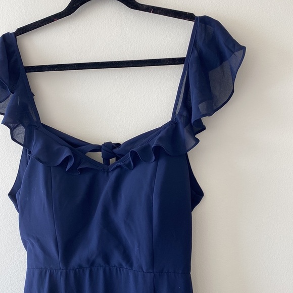 BHLDN Diana Dress in Midnight or Navy - Picture 9 of 12